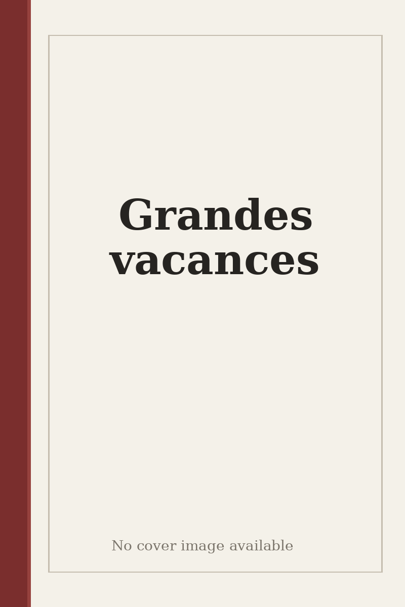 Grandes vacances - no cover image available