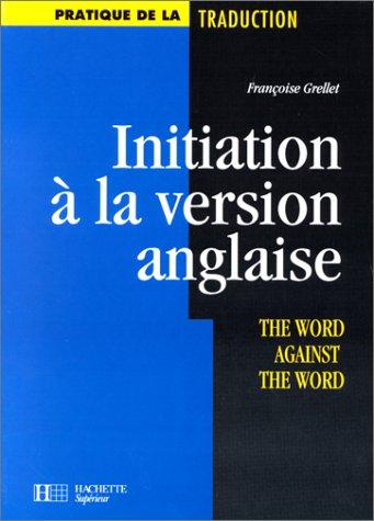 Initiation a La Version Anglais