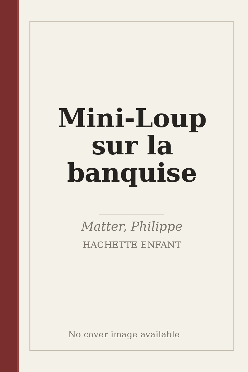 Mini-Loup sur la banquise - no cover image available