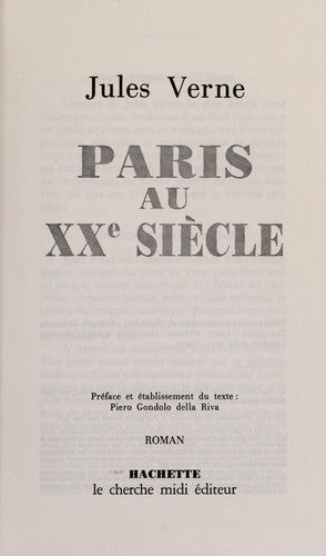 Paris Au Siecle