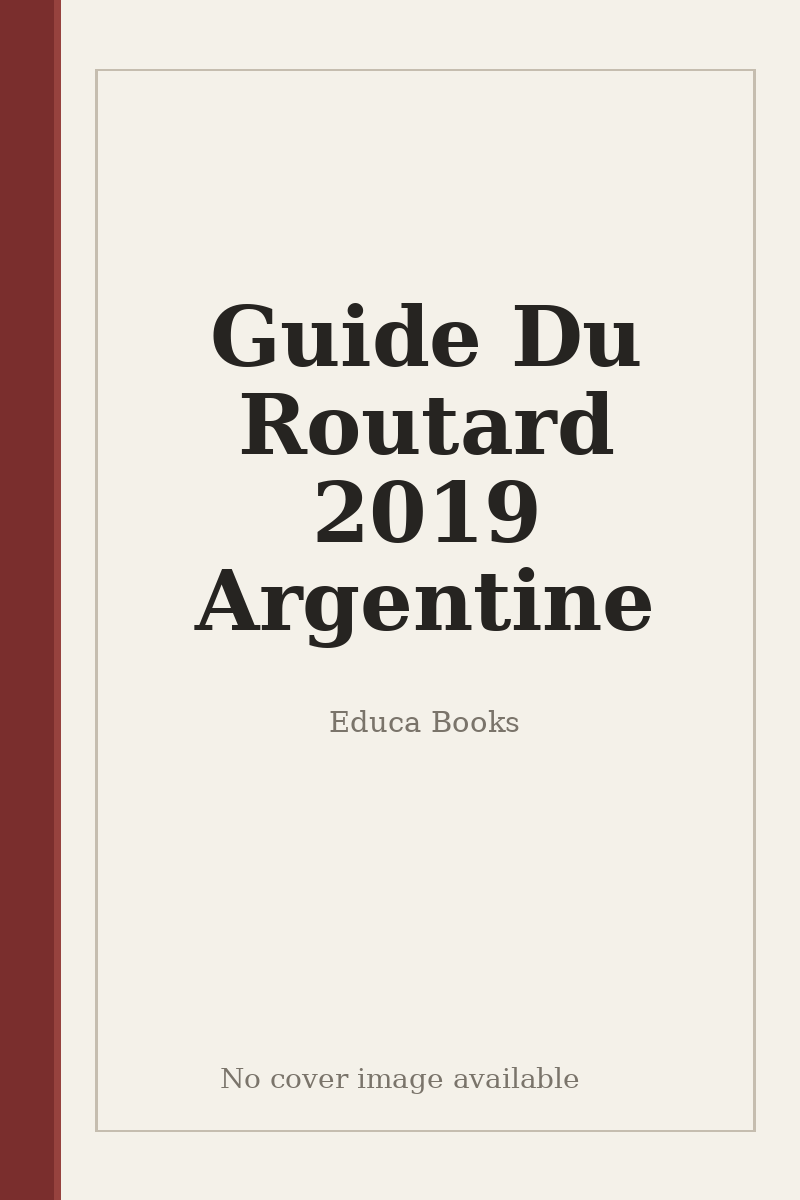 Guide Du Routard 2019 Argentine - no cover image available