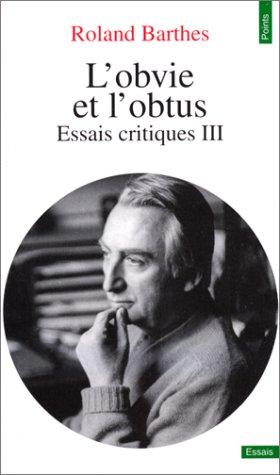 L'Obvie Et l'Obtus (Points essais)