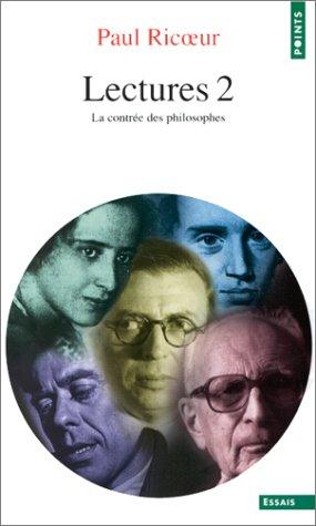 Lectures Vol.2, LA Contree DES Philosophes (Points essais): Volume 2, La contrée des philosophes