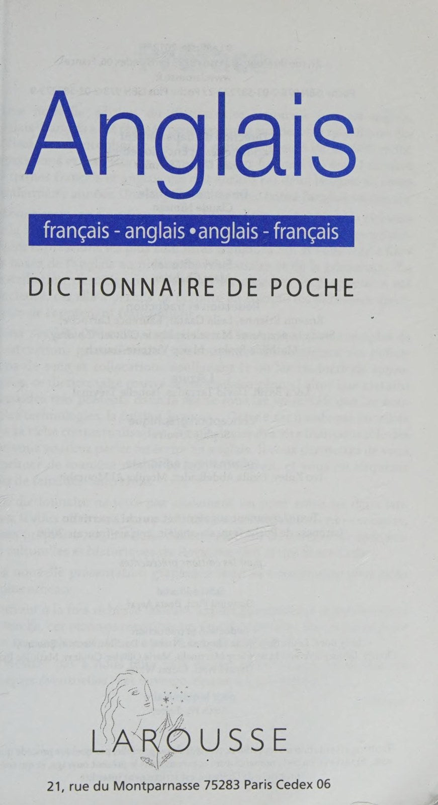 Dictionnaire Larousse de poche Anglais