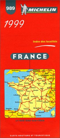 France: No. 989 (Michelin Maps)