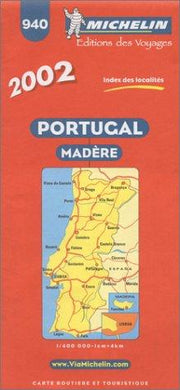 Portugal: No. 940 (Michelin Country Maps)
