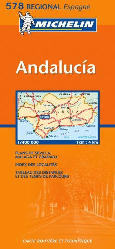Andalucia: No.578 (Michelin Regional Maps)