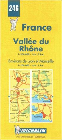 Michelin Map 246 France Vallee du Rhone: No.246