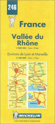 Michelin Map 246 France Vallee du Rhone: No.246