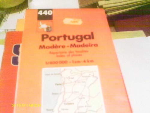 Michelin Map 440 Portugal Madeira: No. 440
