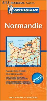 Normandie: No.513 (Michelin Regional Maps)