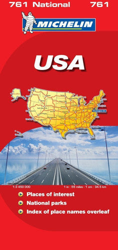 USA: No. 0761 (Michelin National Maps)