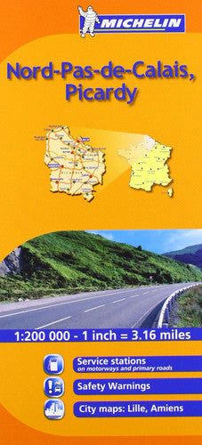 Nord-Pas-de-Calais, Picardie: No. 511 (Michelin Regional Maps)