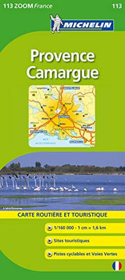 Provence, Camargue: carte routière et touristique (Michelin zoom, 113)