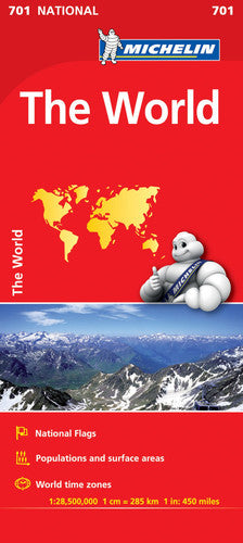 The World - Michelin National Map 701: Map