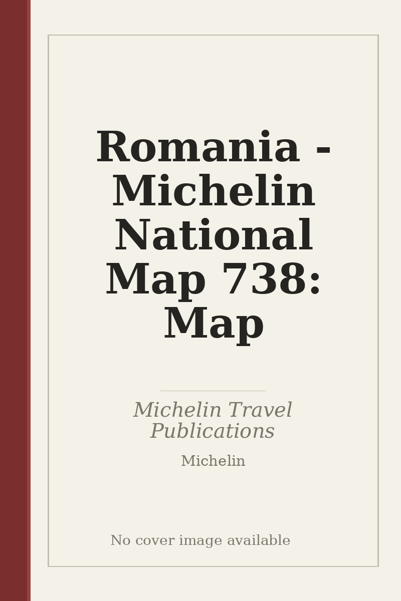 Romania - Michelin National Map 738: Map - no cover image available