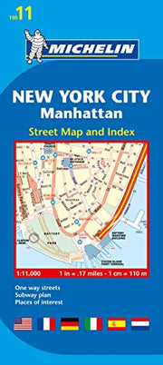 New York: Manhattan - Michelin City Plan 10: City Plans
