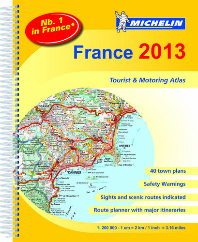 France Atlas: Tourist and Motorist Atlas (Michelin Tourist and Motoring Atlases)