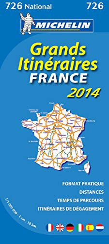 France Route Planning 2014 National Map 726 (Michelin National Maps)