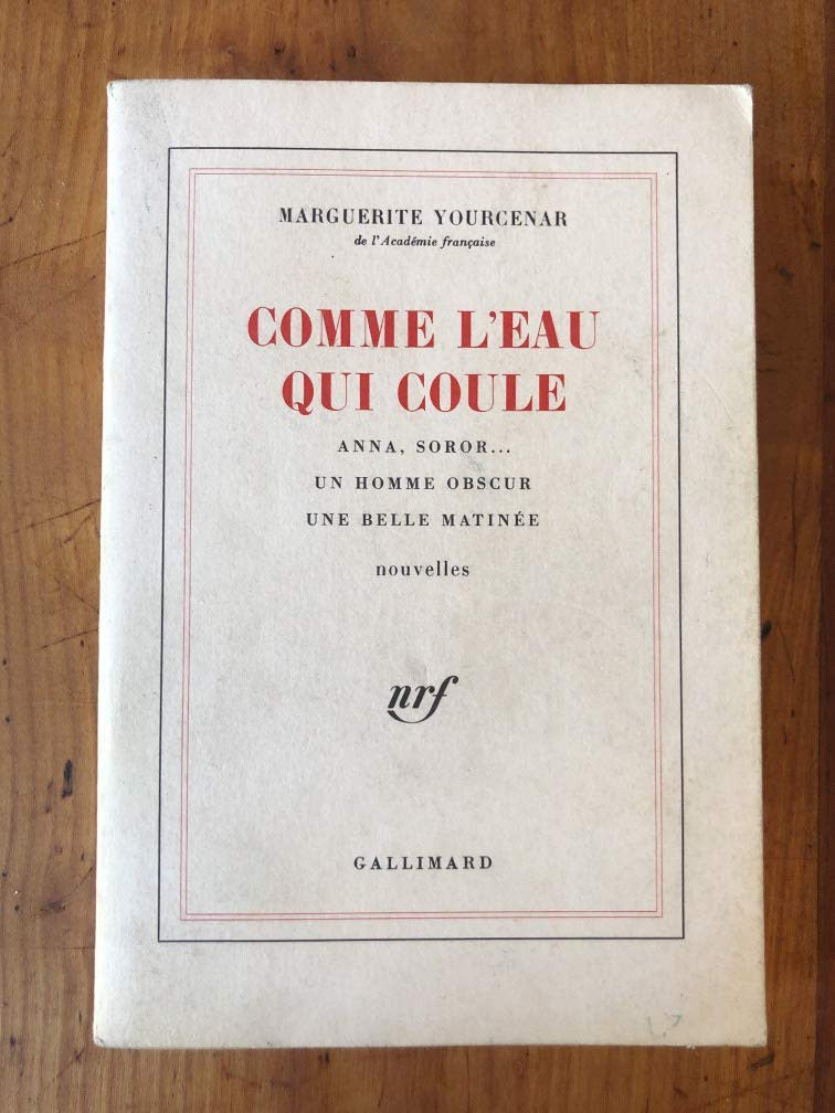 Comme l'eau qui coule