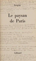 Le paysan de Paris (Collection Folio)