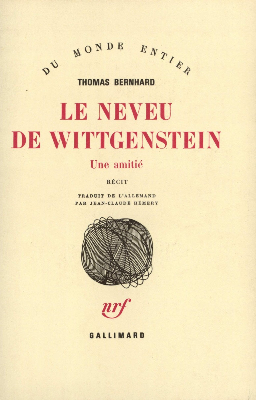 Le neveu de Wittgenstein: Une amitié