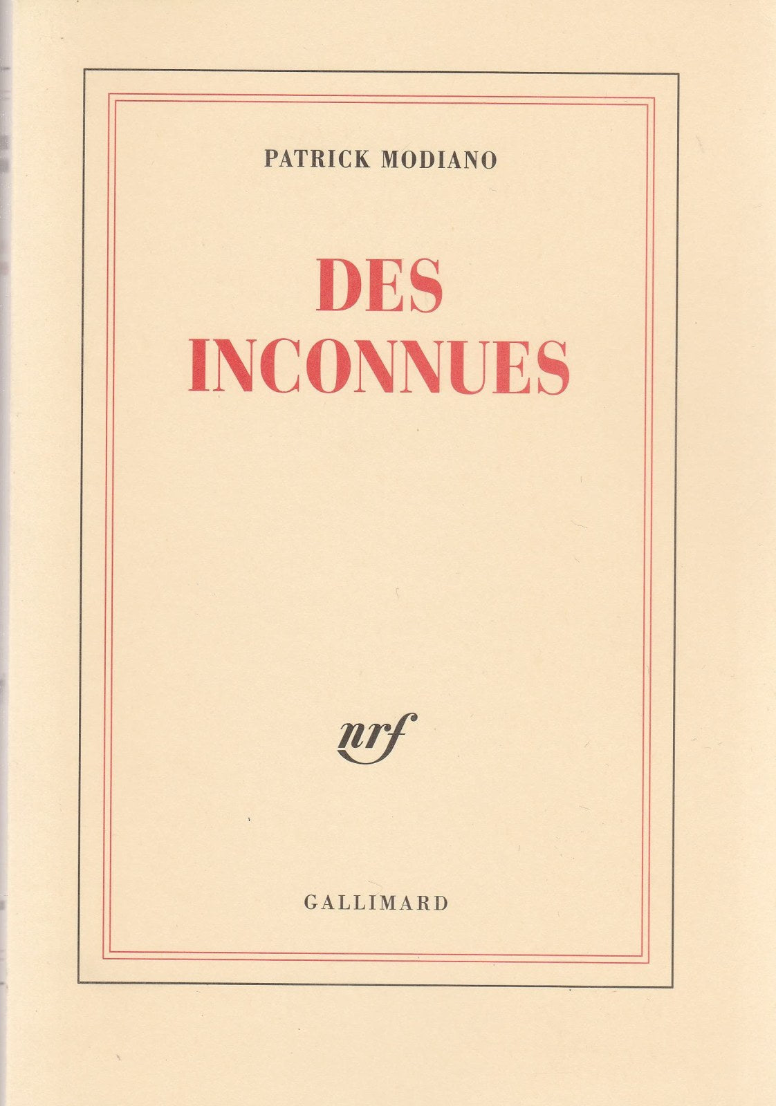 DES Inconnues
