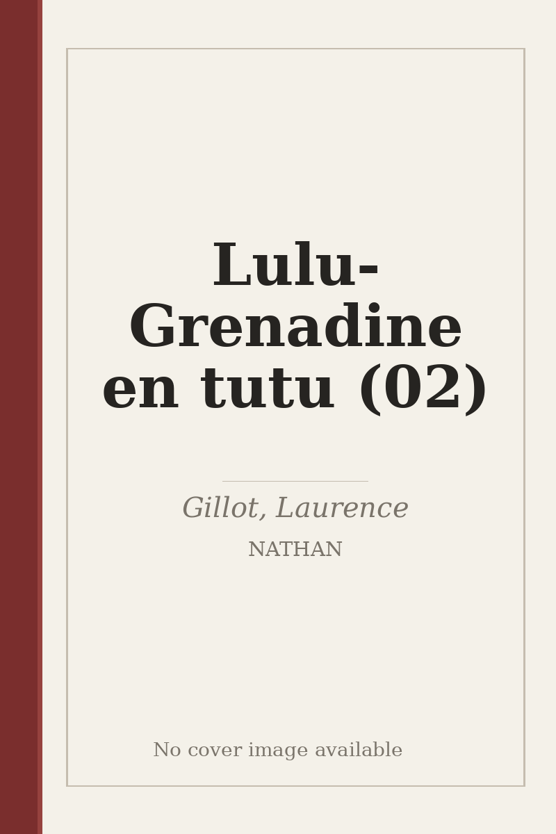 Lulu-Grenadine en tutu (02) - no cover image available