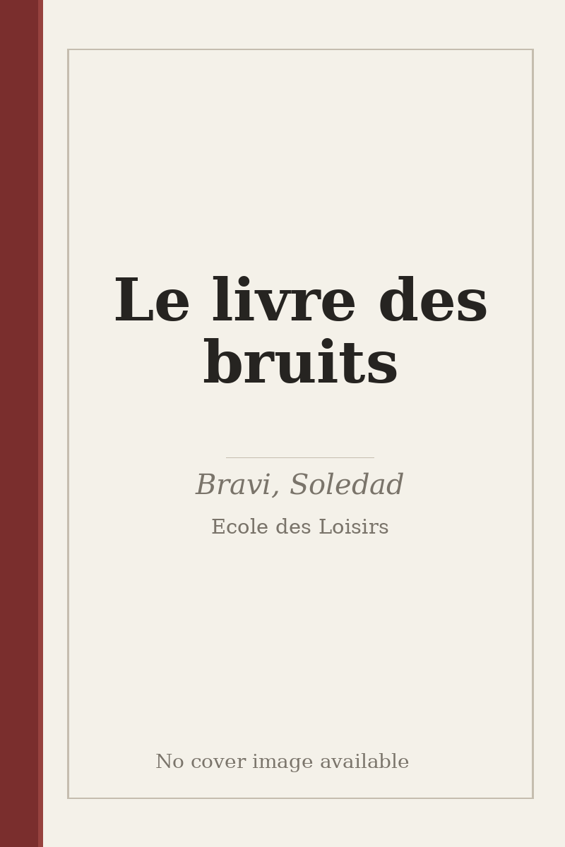 Le livre des bruits - no cover image available