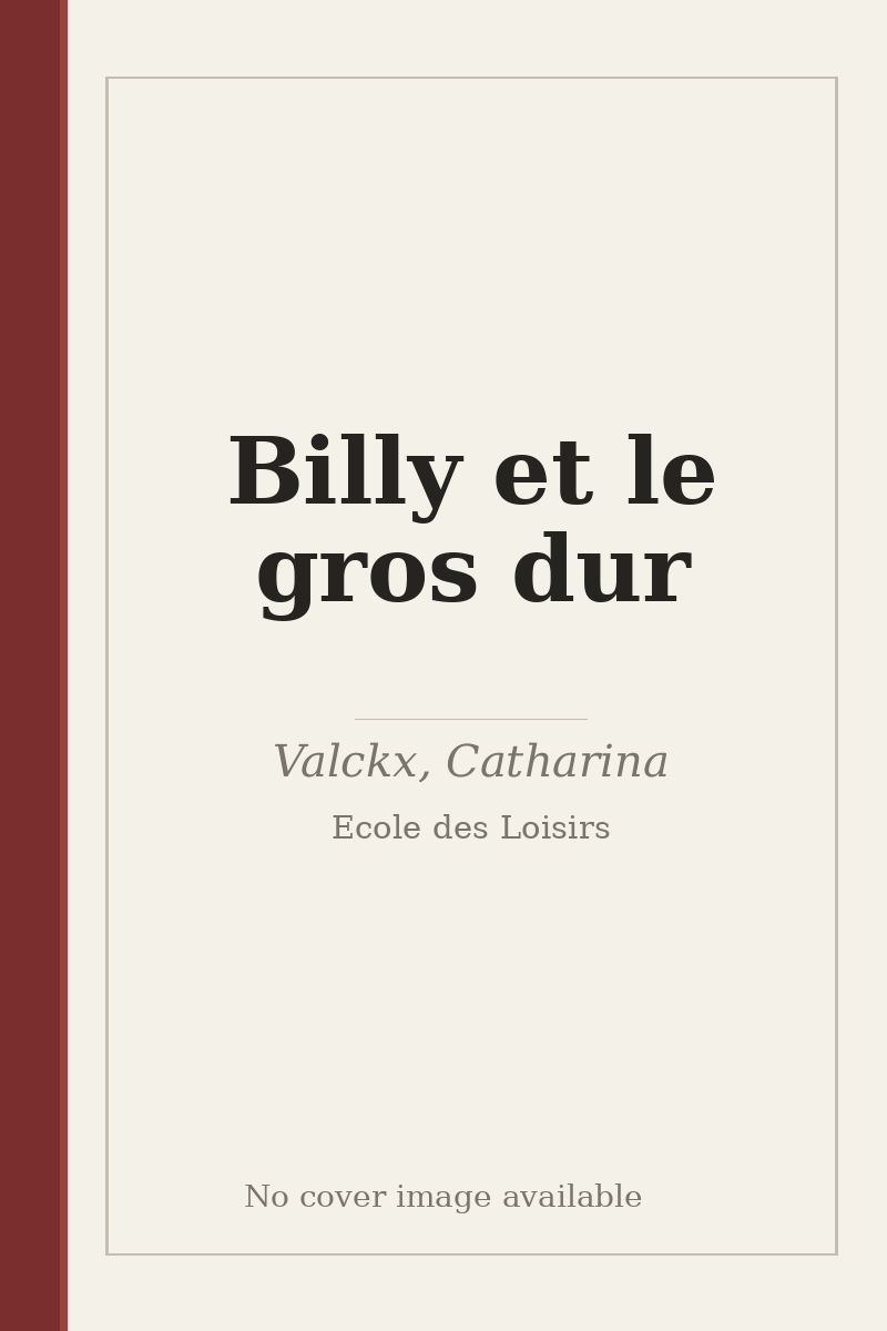 Billy et le gros dur - no cover image available