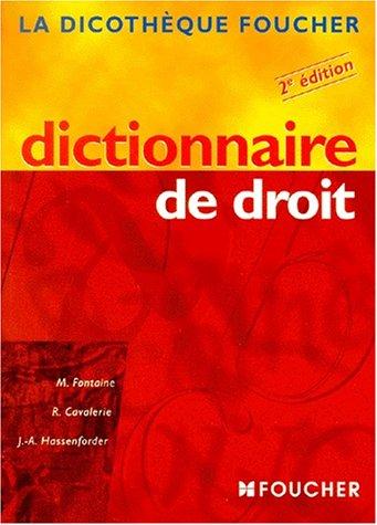 Dictionnaire De Droit: 2ème édition