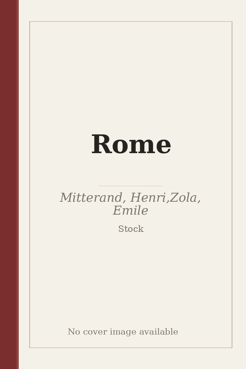 Rome - no cover image available