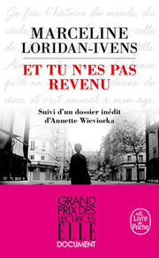 Et tu n'es pas revenu (Documents)