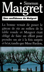 Une Confidence De Maigret (Simenon)