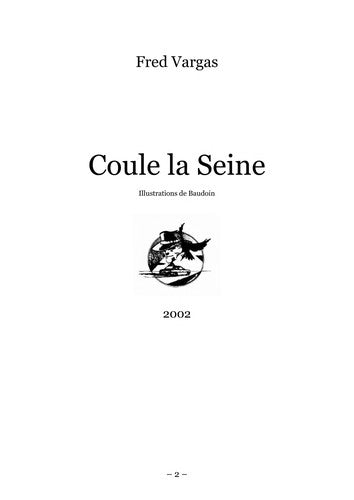 Coule la Seine (Nouveau Policier)