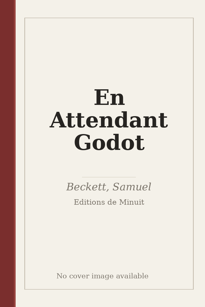 En Attendant Godot - no cover image available