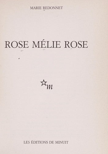 Rose Melie Rose