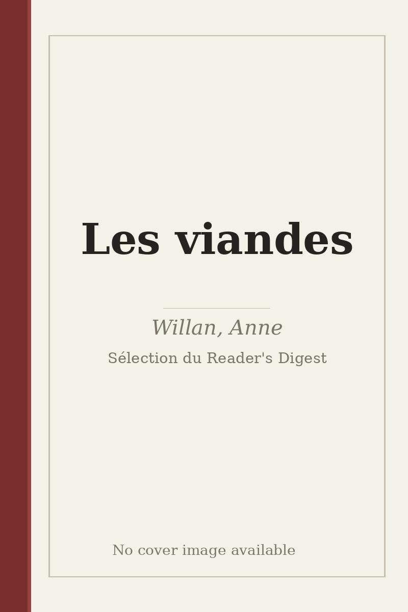 Les viandes - no cover image available