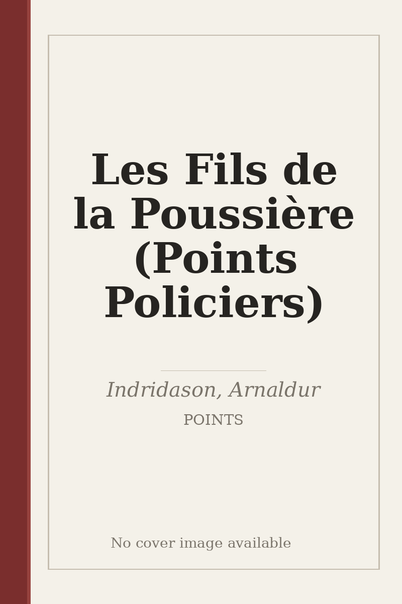 Les Fils de la Poussière (Points Policiers) - no cover image available