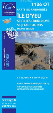 Ile d'Yeu / St-Gilles-Croix-de-Vie.St-Jean-de-Monts (1126OT) (TOP 25)