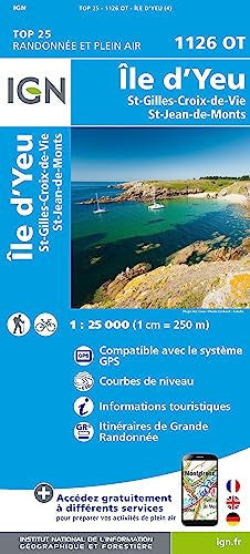 Ile d'Yeu / St-Gilles-Croix-de-Vie.St-Jean-de-Monts: 1126OT (TOP 25)