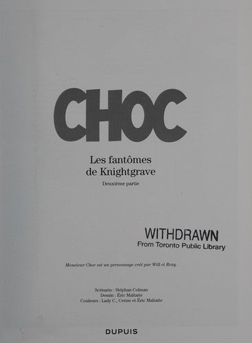 Choc - Tome 2 - Les fantômes de Knightgrave (deuxième partie)
