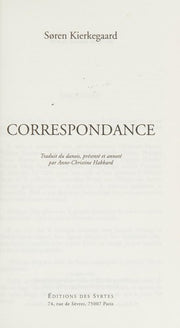 Correspondance