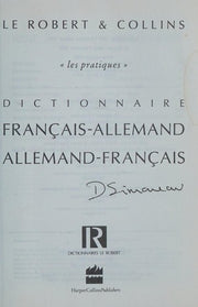 Le Robert & Collins, dictionnaire français-allemand, allemand-français