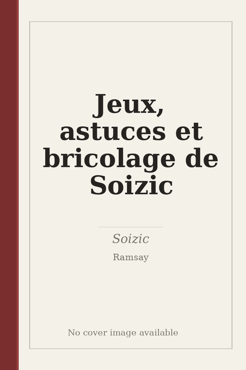 Jeux, astuces et bricolage de Soizic - no cover image available