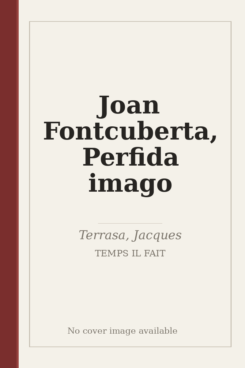 Joan Fontcuberta, Perfida imago - no cover image available
