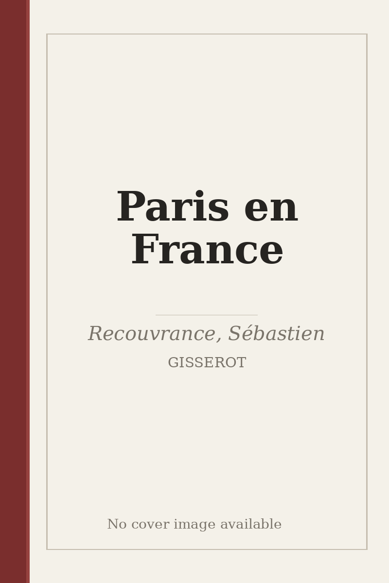 Paris en France - no cover image available