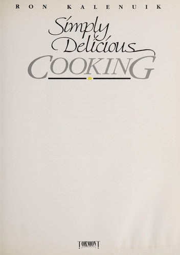 Simply Delicious Cooking Edition: First