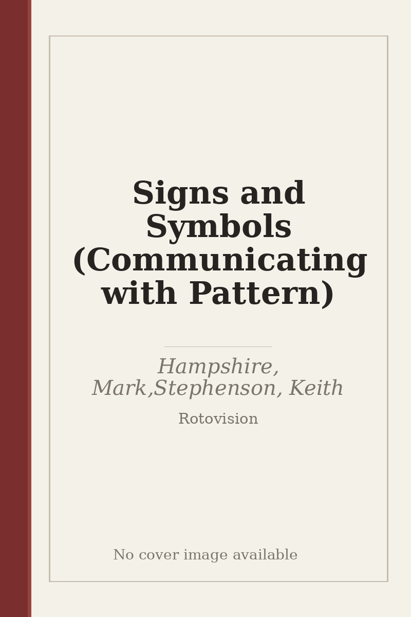 Signs and Symbols (Communicating with Pattern) - no cover image available