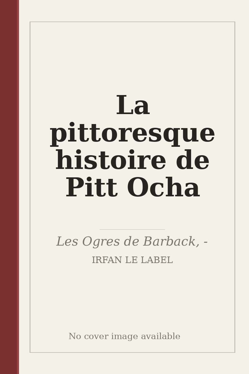 La pittoresque histoire de Pitt Ocha - no cover image available